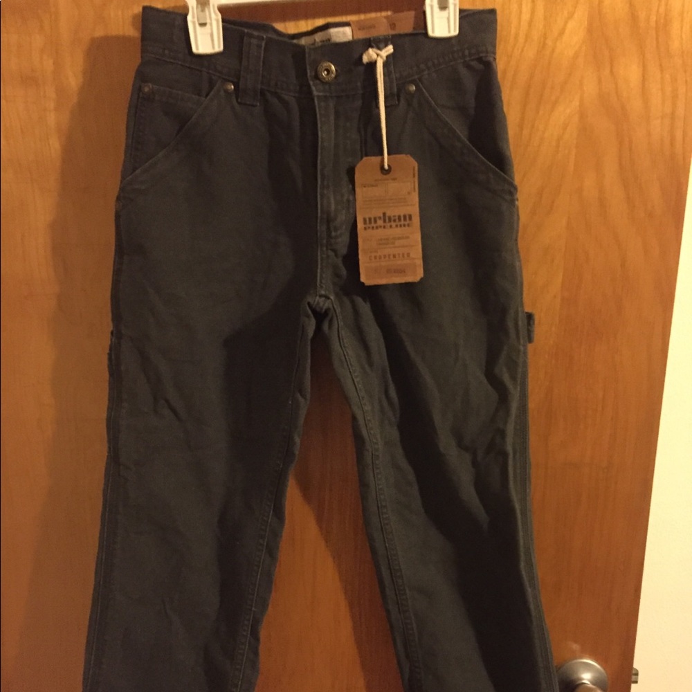 Boy’s Gray Carpenter Pants